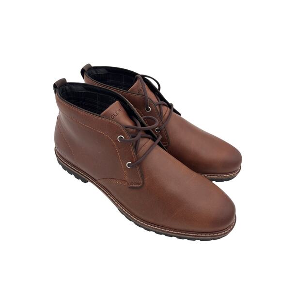 Cole Haan Men's Midland Lug Chukka Boot Size 10 M in Dark Sequoia NEW - Picture 1 of 8